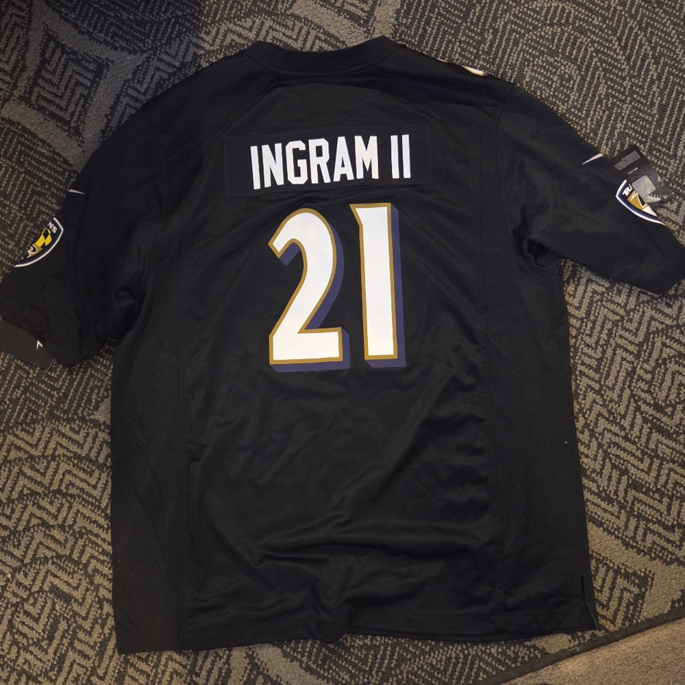 NFL Baltimore Ravens Mark Ingram Jesey Men Sz 2xl